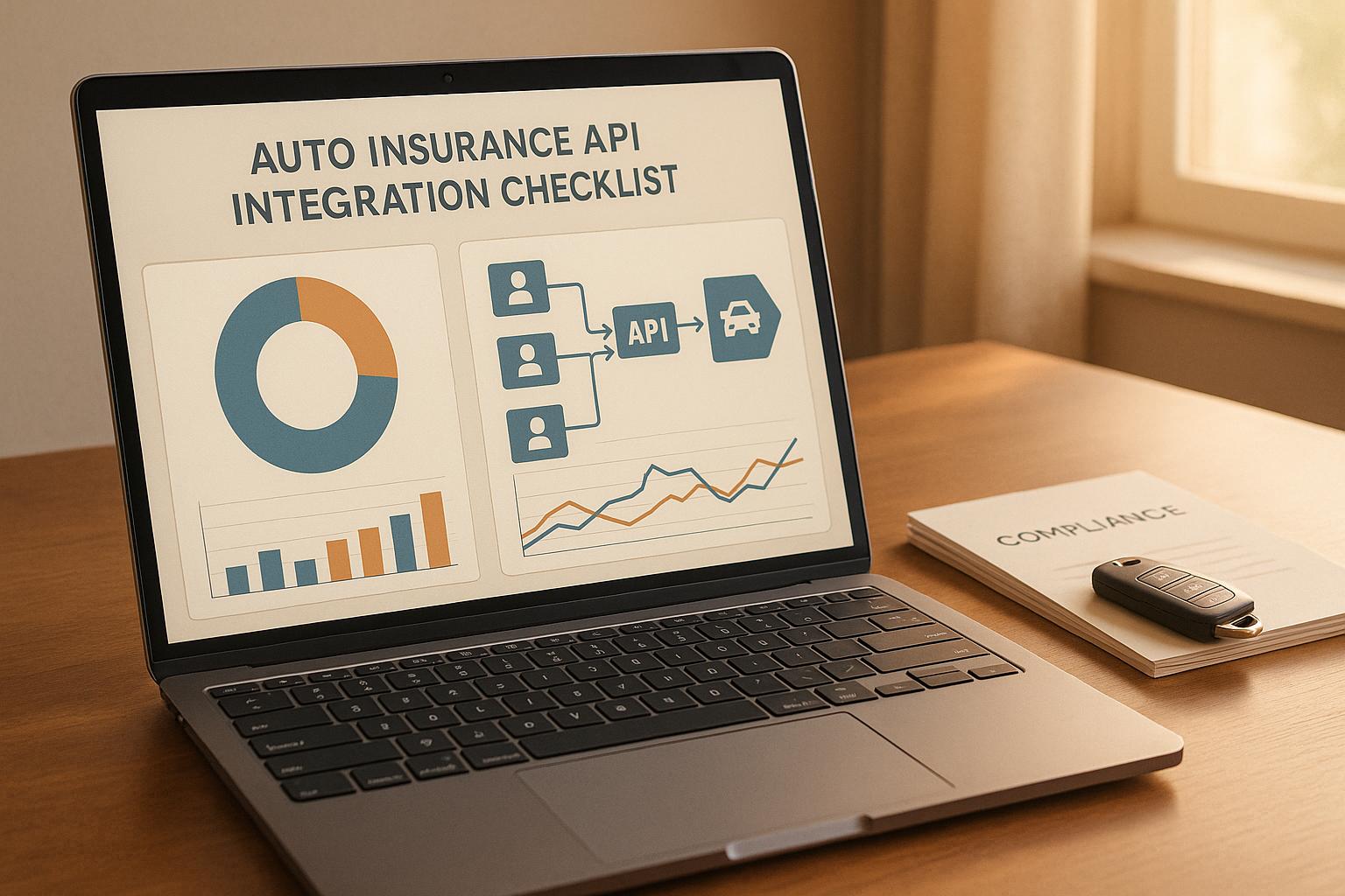 Auto Insurance API Integration Checklist