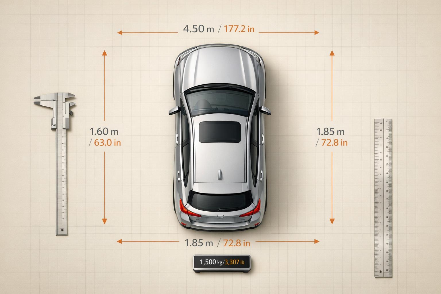 Vehicle Dimension Converter