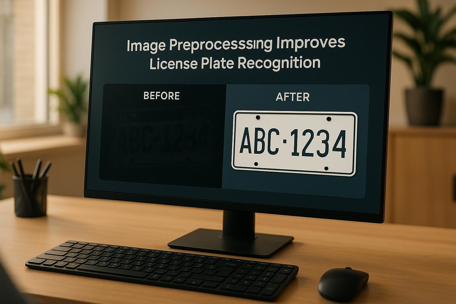 How Image Preprocessing Improves License Plate Recognition