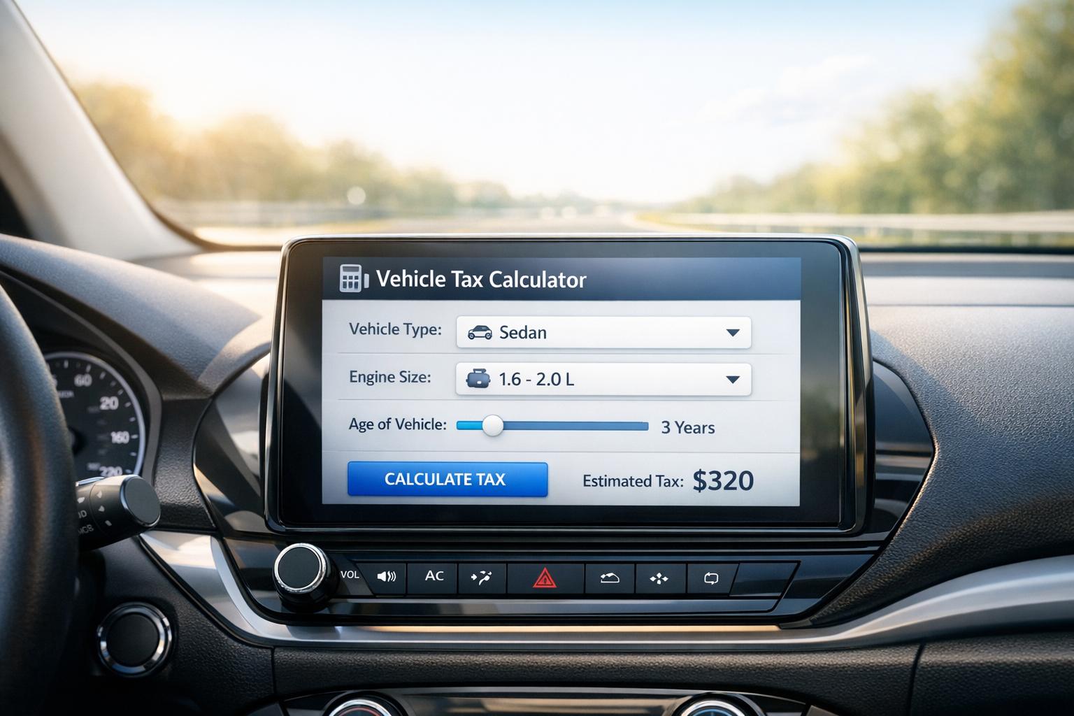 Vehicle Tax Calculator