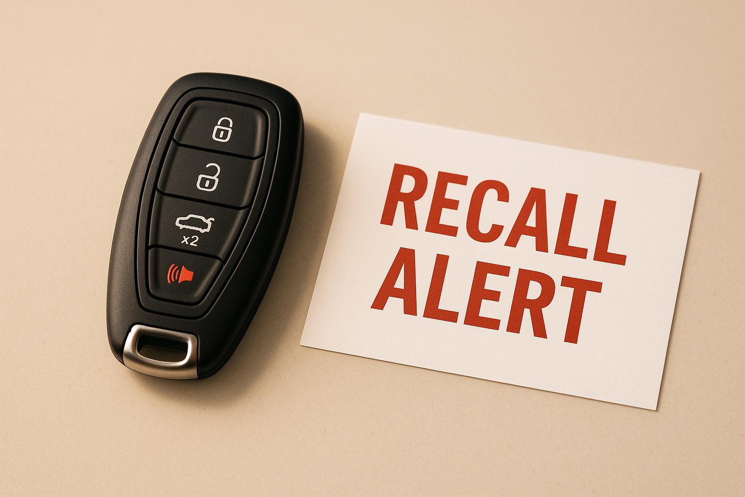 Ford, Dodge, and Nissan recall 1.1 million vehicles due to safety concerns
