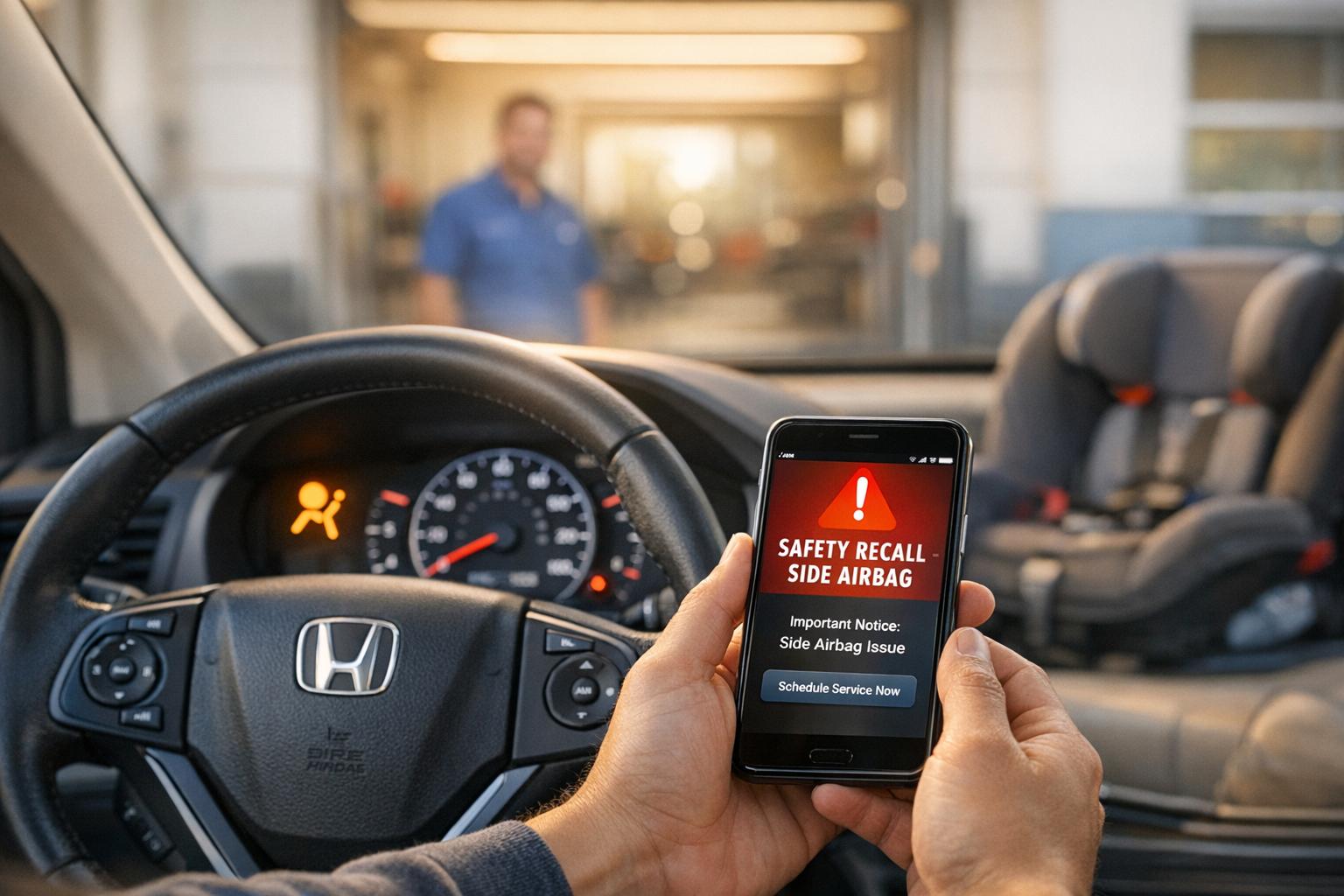 Honda recalls 440,000 Odysseys in the U.S. due to side airbag malfunction causing injuries