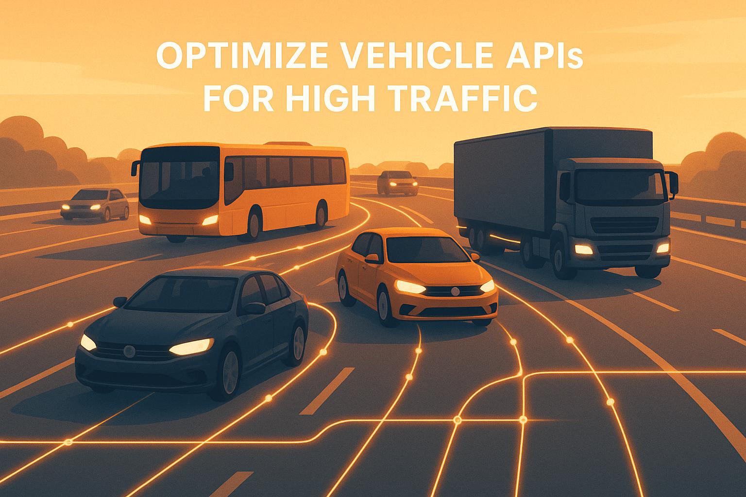 How to Optimize Vehicle APIs for High Traffic